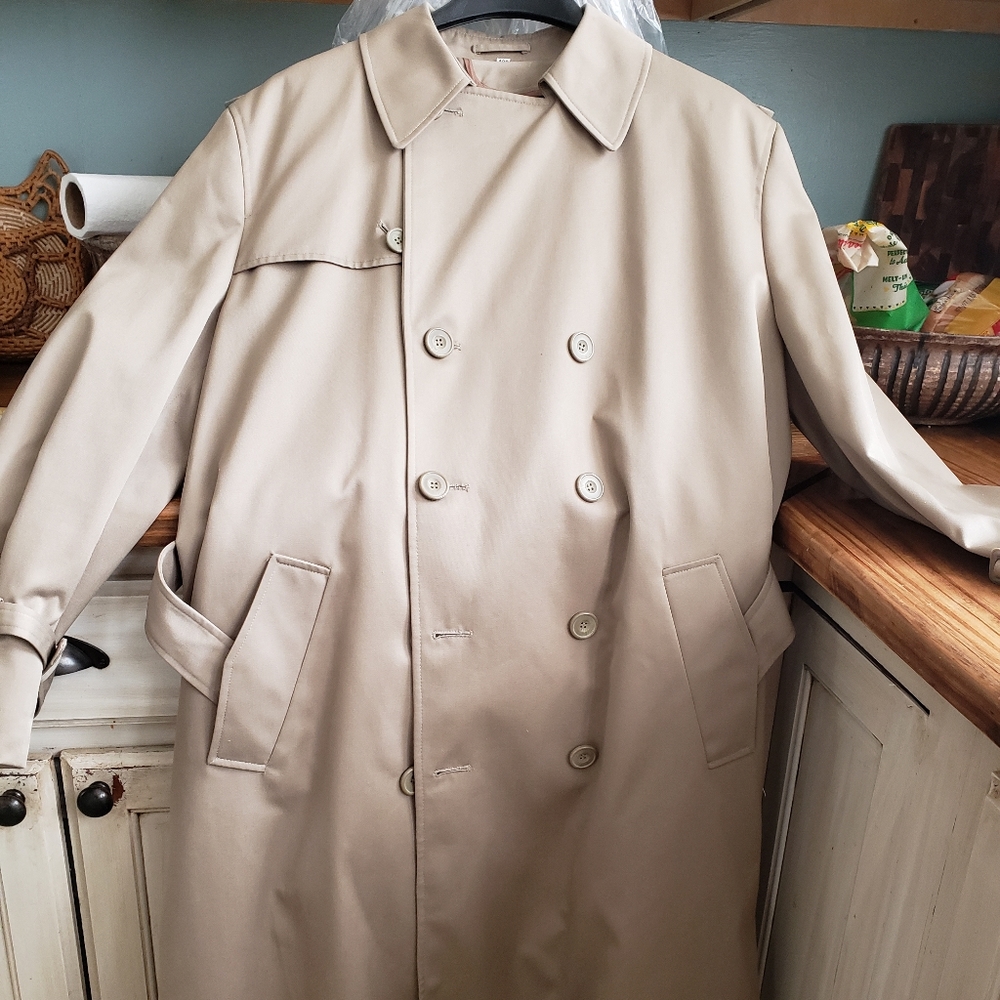 Men's 42R Handmade Trench